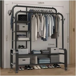 Secaizen Double Stand Hanger