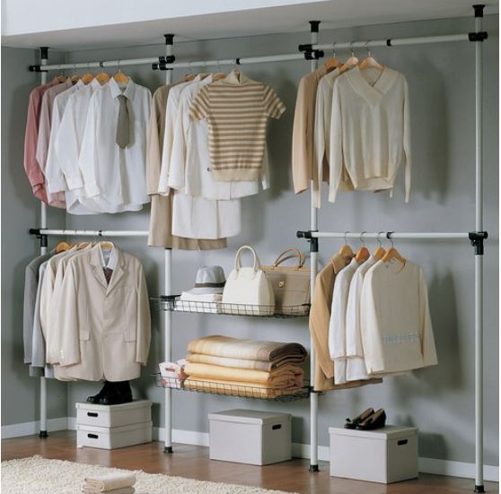 Gahwa Homesis Basic 5-layer hanger 2-layer storage basket-type hanger N3LB4502