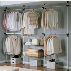 Gahwa Homesis Basic 5-layer hanger 2-layer storage basket-type hanger N3LB4502