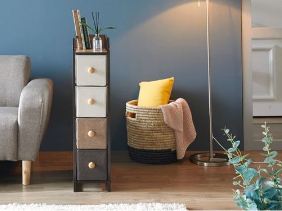 Home & Me Slim 4-Tier Drawer
