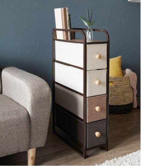 Home & Me Slim 4-Tier Drawer