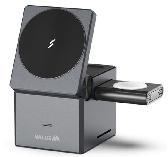 ValueM Cube 3-in-1 Maxafe Fast Wireless Charger