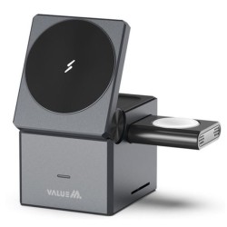 ValueM Cube 3-in-1 Maxafe Fast Wireless Charger