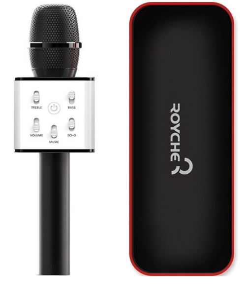 Roiche Wireless Bluetooth Microphone + Pouch