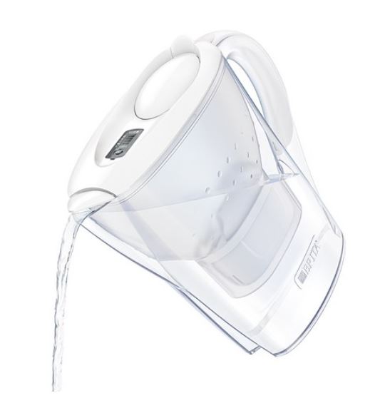 Brita Water Purifier Marella Cool White 2.4 L + 1 Korean Filter Basic Configuration