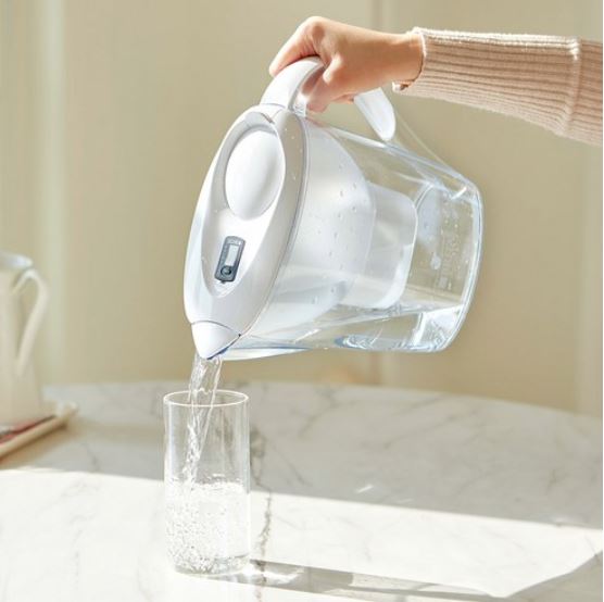 Brita Water Purifier Marella Cool White 2.4 L + 1 Korean Filter Basic Configuration