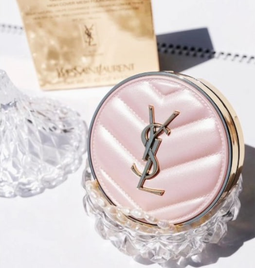Yves Saint Laurent NEW Mesh Pink Cushion 12g, 1 piece